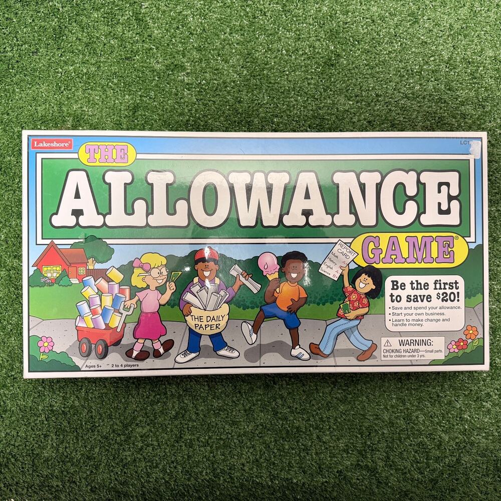 Lakeshore The Allowance Game Childrens Teaching Board Game LC1279